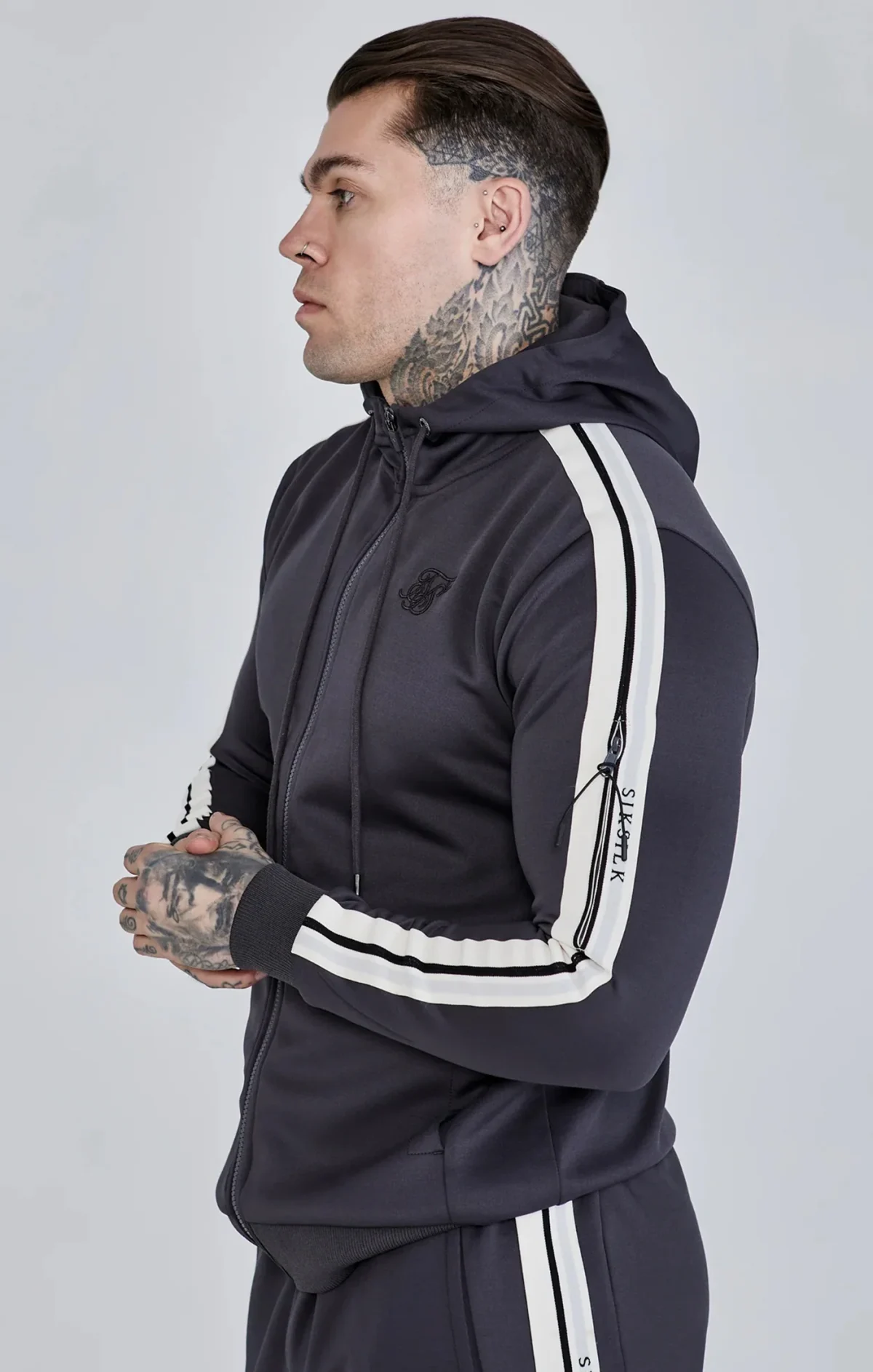 Siksilk Line zipzáros kardigán