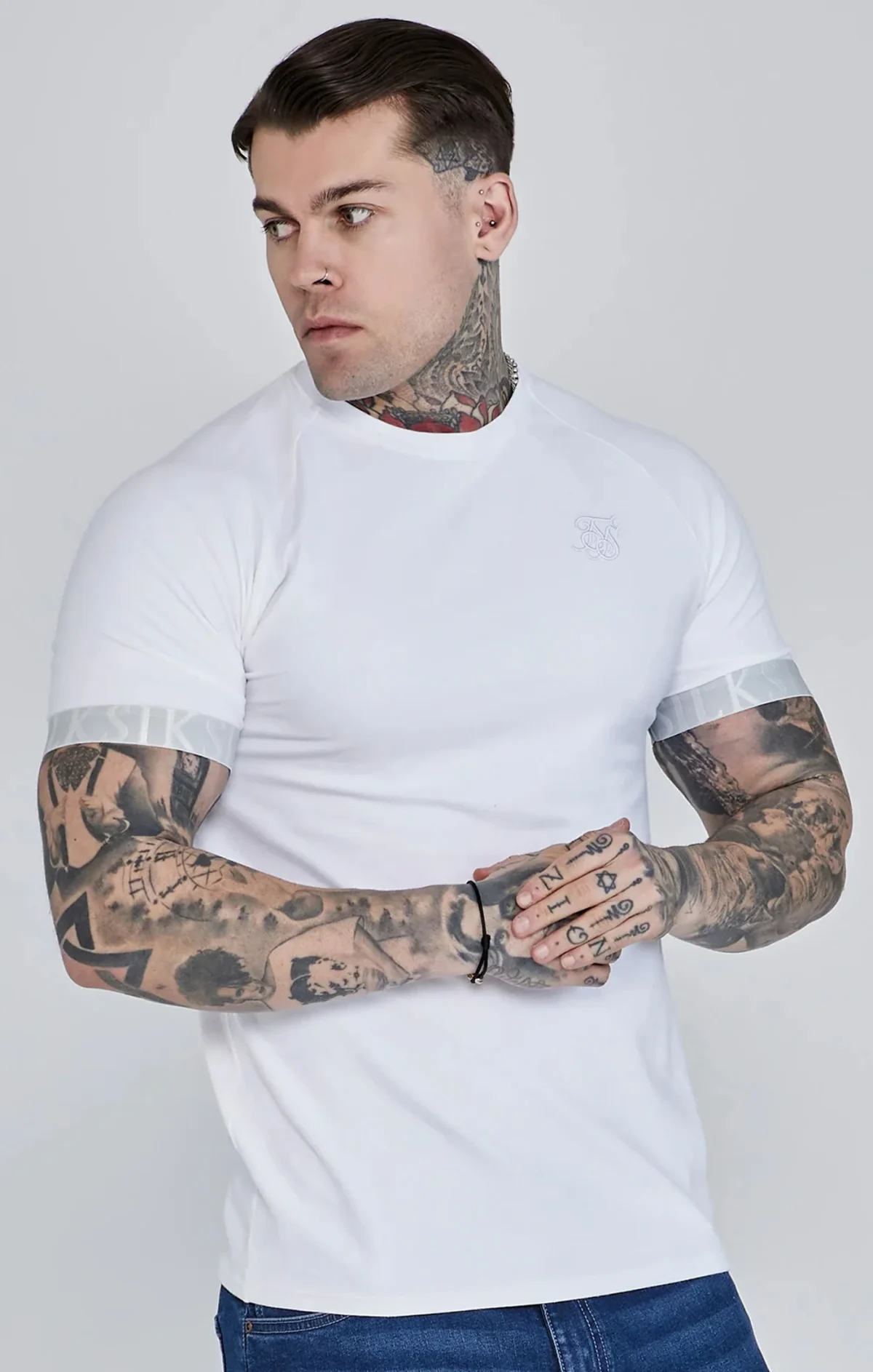 Siksilk Silver T-shirt