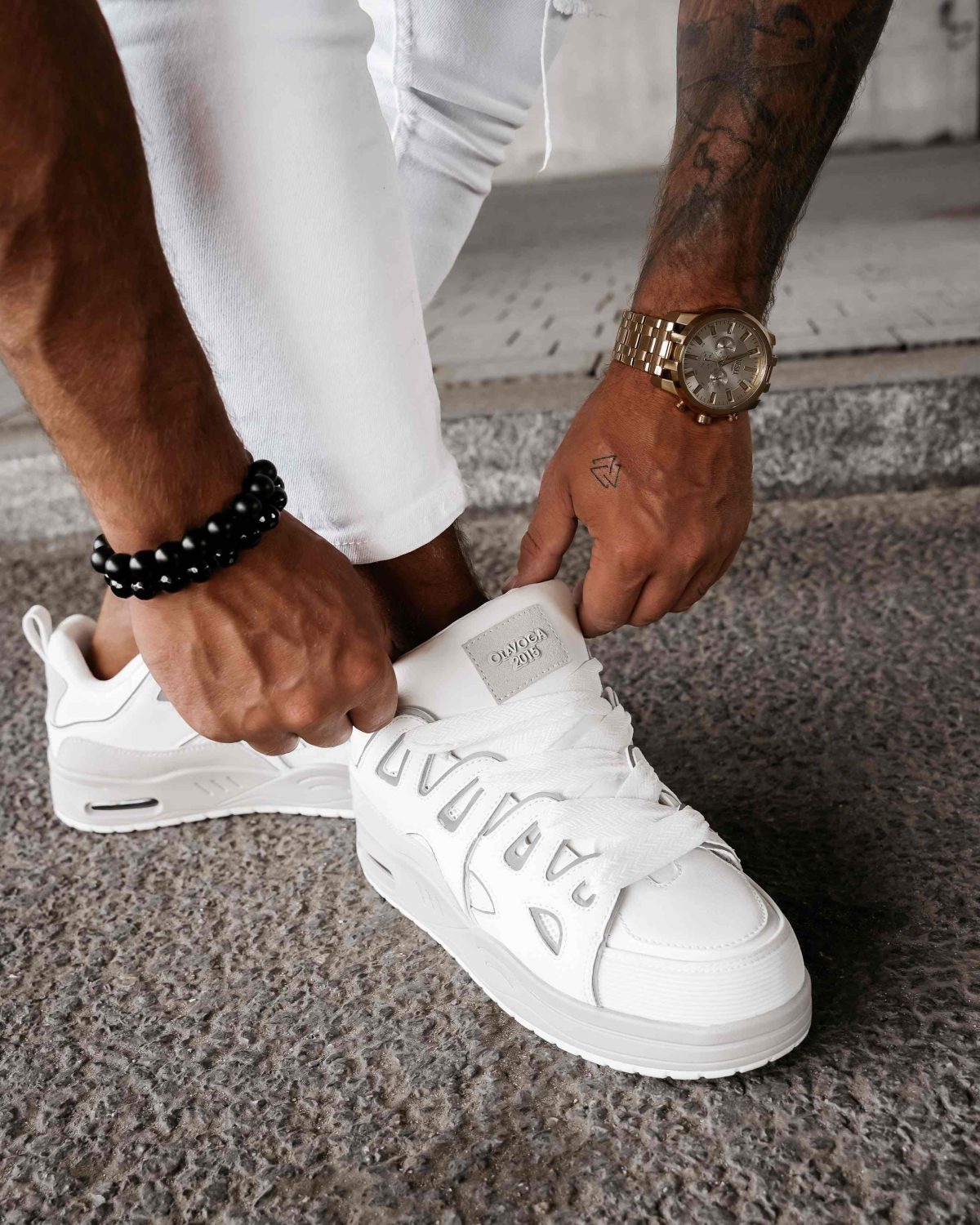 OLAVOGA AUTHENTIC FEHÉR FÉRFI SNEAKERS