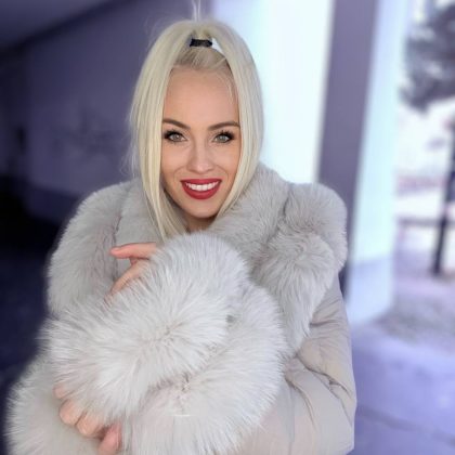 PFP SNOWWOLF LUXUS TÉLI KABÁT EREDETI SZŐRMÉVEL